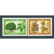 Azerbaijan - Correo Yvert 721/2 ** Mnh Bosques