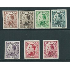 España Sueltos 1930 Edifil 490/6s ** Mnh