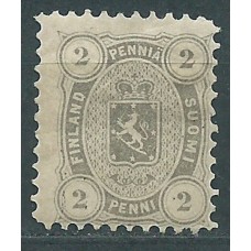 Finlandia - Correo 1875-81 Yvert 13a * Mh