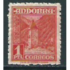 Andorra Española Sueltos 1948 Edifil 54 * Mh