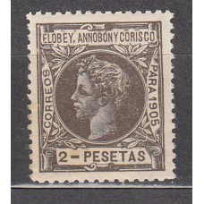 Elobey Sueltos 1905 Edifil 30 ** Mnh