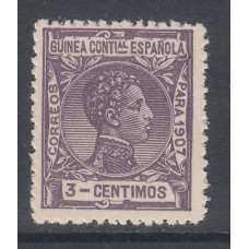 Guinea Sueltos 1907 Edifil 45 ** Mnh