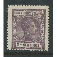 Guinea Sueltos 1907 Edifil 45 * Mh