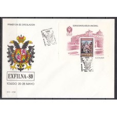 España II Centenario Sobres 1º Día 1989 Edifil 3012