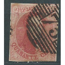 Belgica - Correo 1858 Yvert 12 usado Leopoldo I