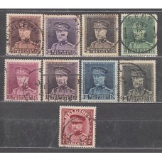 Belgica - Correo 1931 Yvert 317/24 usado Alberto I