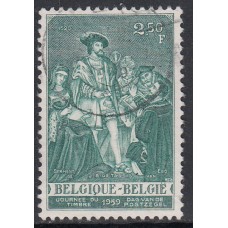 Belgica - Correo 1959 Yvert 1093 usado Carlos V