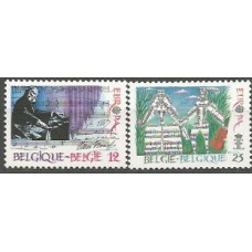 Belgica - Correo 1985 Yvert 2175/6 ** Mnh Música