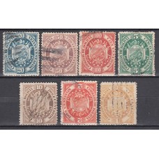 Bolivia - Correo 1894 Yvert 39/45 usado