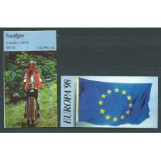 Bulgaria - Correo 1998 Yvert 3766/7 Carnet ** Mnh Tema Europa