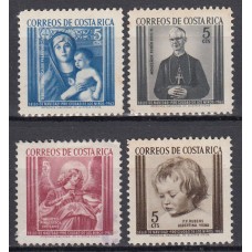 Costa Rica - Correo 1963 Yvert 265/8 */usado  Mh/usado  Navidad