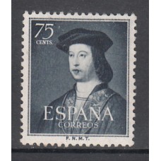 España II Centenario Sueltos 1952 Edifil 1107 * Mh