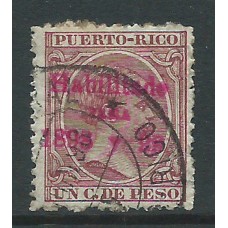 Puerto Rico Sueltos 1898 Edifil 154 Usado