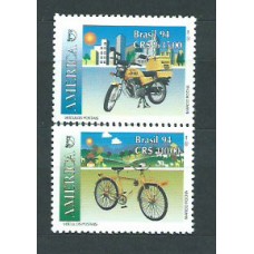 Brasil 1994 Upaep Yvert 2165/6 ** Mnh