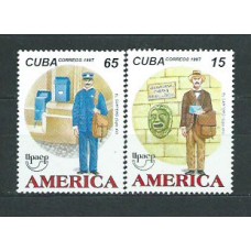 Cuba 1997 Upaep Yvert 3673/4 ** Mnh