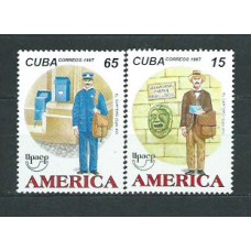 Cuba 1997 Upaep Yvert 3673/4 ** Mnh