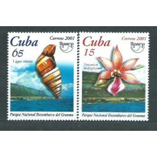 Cuba 2001 Upaep Yvert 3955/6 ** Mnh