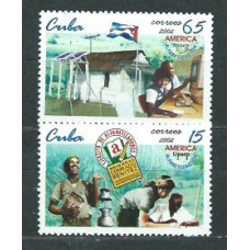 Cuba 2002 Upaep Yvert 4032/3 ** Mnh