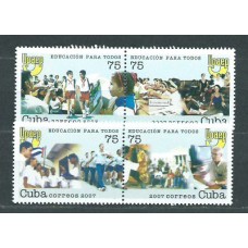 Cuba 2007 Upaep Yvert 4501/4 ** Mnh