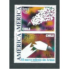 Chile 1999 Upaep Yvert 1513/4 ** Mnh