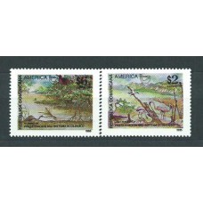 Dominicana 1995 Upaep Yvert 1196/7 ** Mnh