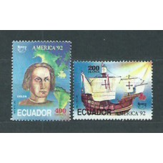 Ecuador 1992 Upaep Yvert 1252/3 ** Mnh