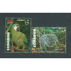 Ecuador 1993 Upaep Yvert 1284/5 ** Mnh