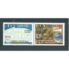 Ecuador 1999 Upaep Yvert 1473/4 ** Mnh