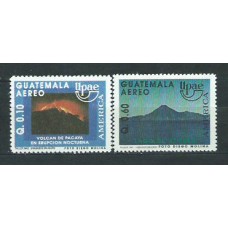 Guatemala 1991 Upaep Yvert Aereo 838A/B ** Mnh