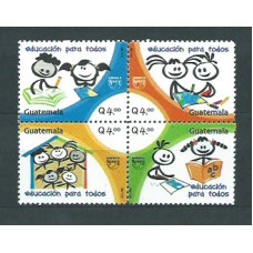 Guatemala 2007 Upaep Yvert 583/6 ** Mnh