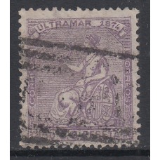 Cuba Sueltos 1874 Edifil 29 usado