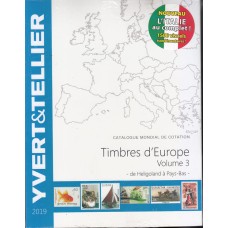 Yvert & Tellier Europa Tomo III (Heligoland a Holanda) 2019