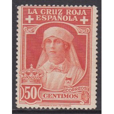 España Sueltos 1926 Edifil 334 ** Mnh  Cruz roja