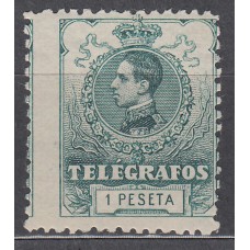 España Telégrafos 1912 Edifil 52 * Mh