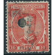 España Taladrados 1876 Edifil 182