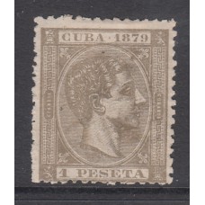 Cuba Sueltos 1879 Edifil 55 (*) Mng