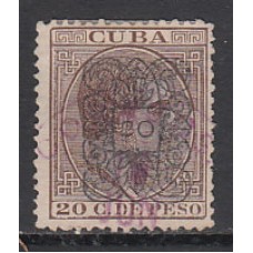 Cuba Sueltos 1883 Edifil 76 usado
