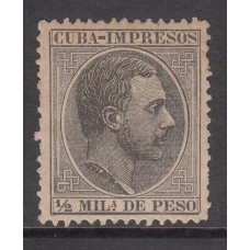 Cuba Sueltos 1883 Edifil 89 * Mh