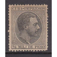 Cuba Sueltos 1883 Edifil 89 * Mh
