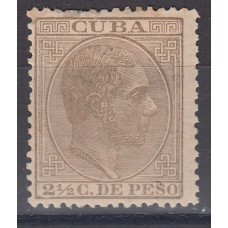 Cuba Sueltos 1883 Edifil 98 * Mh