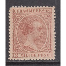 Cuba Sueltos 1890 Edifil 111 (*) Mng