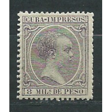 Cuba Sueltos 1891 Edifil 123 ** Mnh