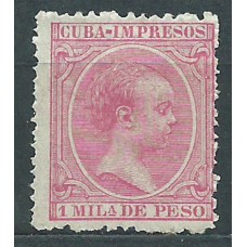 Cuba Sueltos 1894 Edifil 131 * Mh