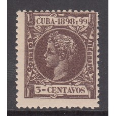 Cuba Sueltos 1898 Edifil 161 * Mh