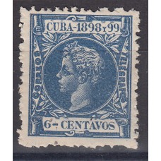 Cuba Sueltos 1898 Edifil 164 * Mh