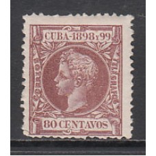 Cuba Sueltos 1898 Edifil 171 * Mh