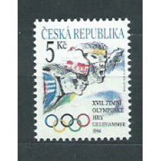 Chequia - Correo 1994 Yvert 31 ** Mnh Olimpiadas de Lillehammer