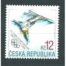 Chequia - Correo 2002 Yvert 295 ** Mnh Olimpiadas Salt Lake City