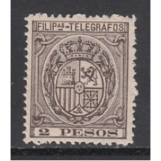 Filipinas Telegrafos 1892 Edifil 45 * Mh