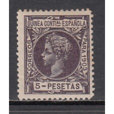 Guinea Sueltos 1903 Edifil 25 * Mh